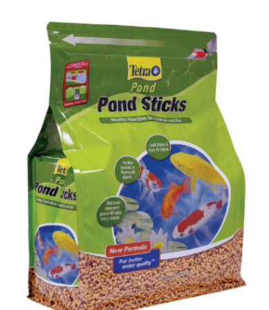 TetraPond Pond Sticks 1.72 Pounds, Pond Fish Food, For Goldfish And Ko