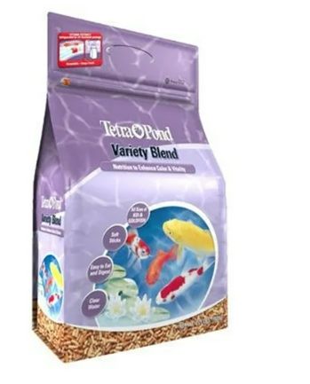 Tetra TetraPond Variety Blend 2.35 Pounds, Pond Fish Food, for Goldfish and Koi