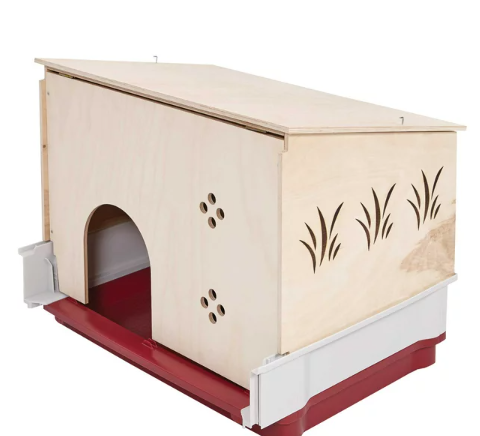 MidWest Homes For Pets Wabbitat Deluxe Rabbit Home Wood Hutch Extension