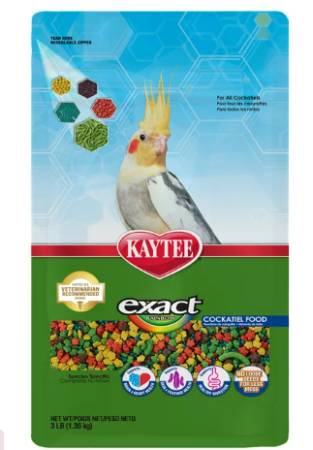 Kaytee Exact Rainbow Cockatiel 3 lb