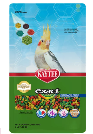 Kaytee Exact Rainbow Cockatiel 3 lb