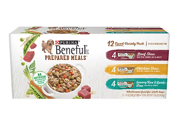 Purina Beneful High Protein Wet Dog Food With Gravy Variety Pack, 12 ct.