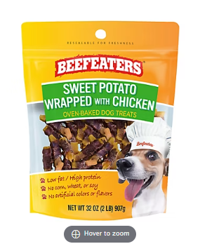 Beefeaters Sweet Potato Wrapped with Chicken, 32oz.