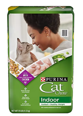 Purina Cat Chow Indoor Cat Food, 25 lbs.