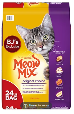 Meow Mix Original Choice Dry Cat Food, 24 lbs.