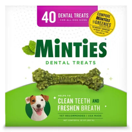 Minties Dental Dog Treats (40 Ct.)