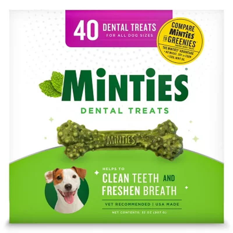 Minties Dental Dog Treats (40 Ct.)