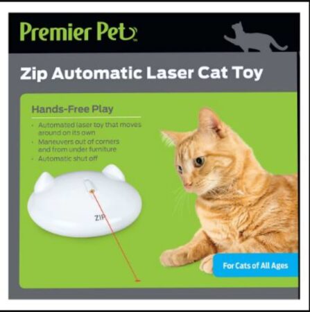 Premier Pet Zip Automatic Laser Cat Toy